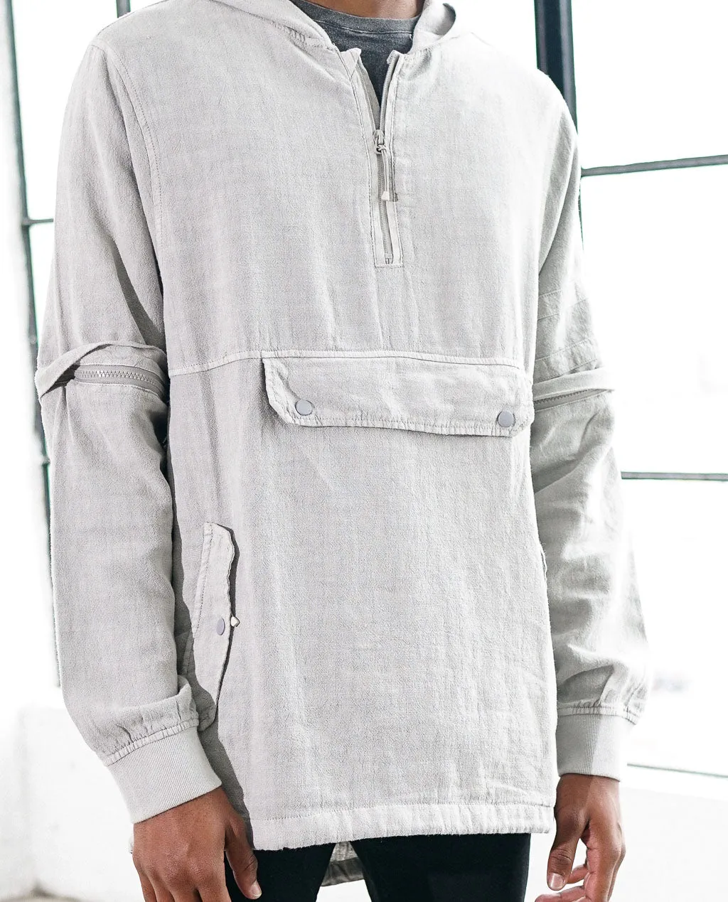 Astrneme Bombay Linen Pullover Jacket