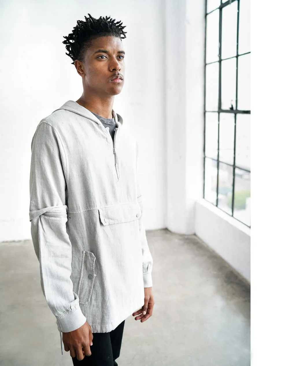 Astrneme Bombay Linen Pullover Jacket