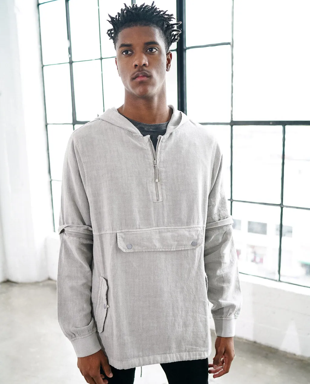 Astrneme Bombay Linen Pullover Jacket