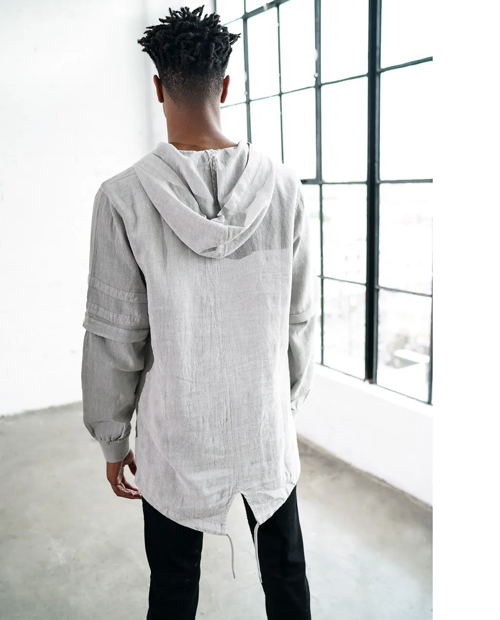 Astrneme Bombay Linen Pullover Jacket