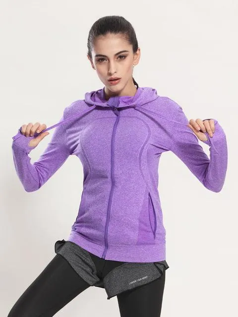 Basic Long Sleeve Yoga Jacket