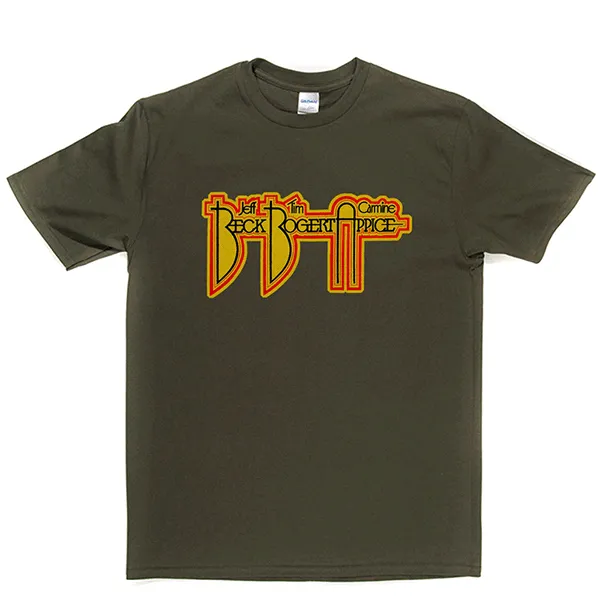 Beck Bogert Appice Colour Print T Shirt