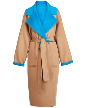 Caramel Latte Affluent Reversible Coat