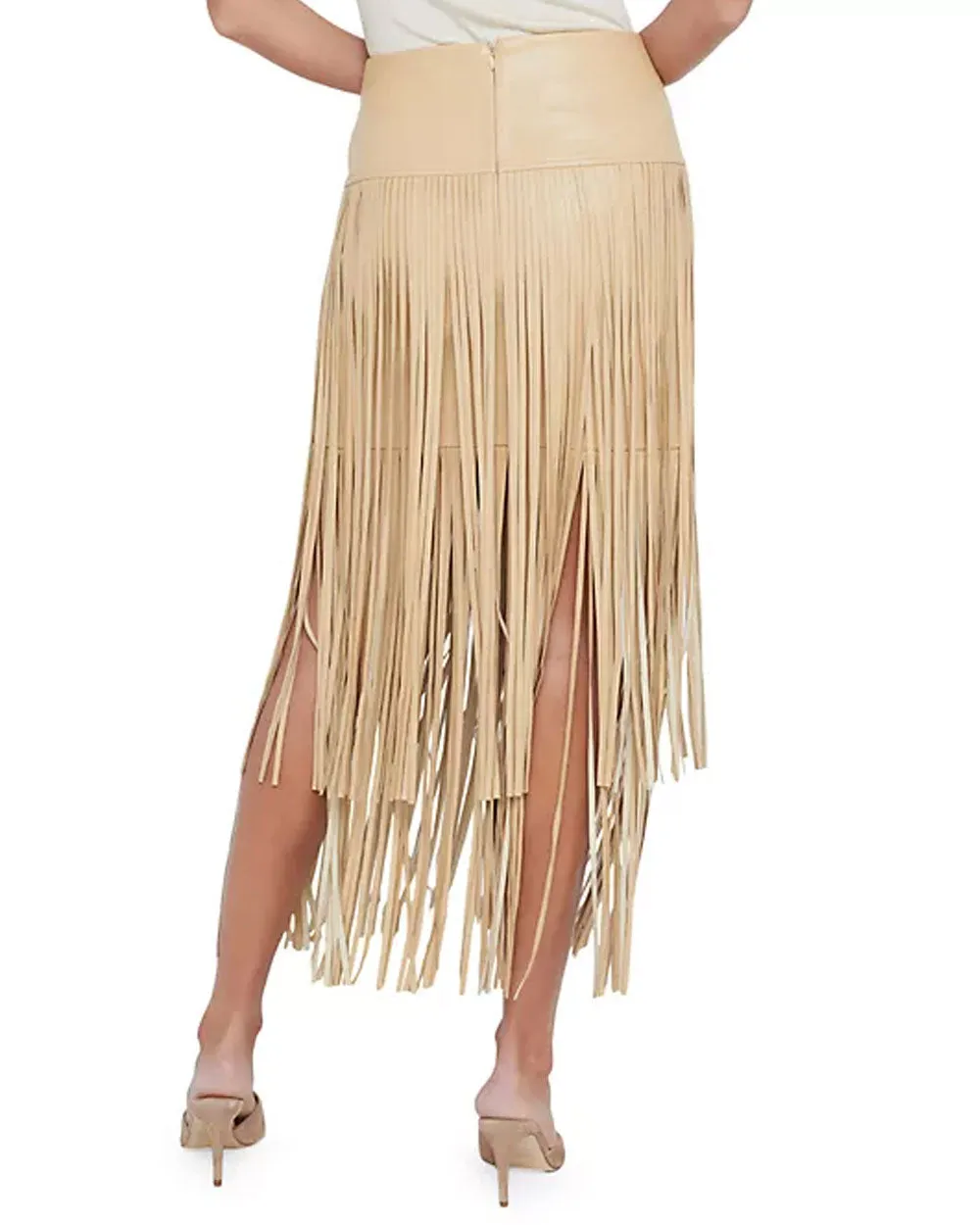 Croissant Karolina Fringe Skirt