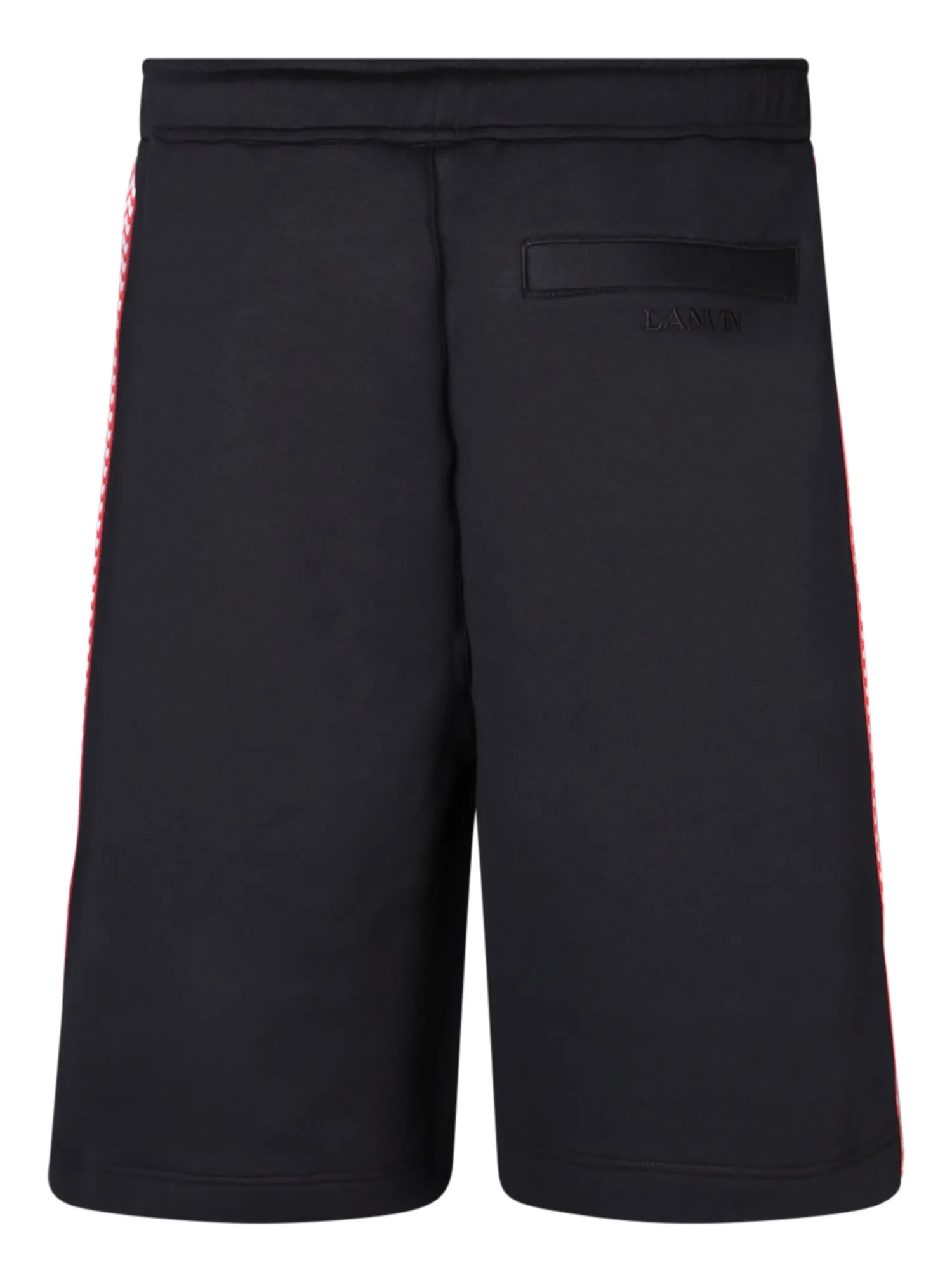 Curb black bermuda shorts