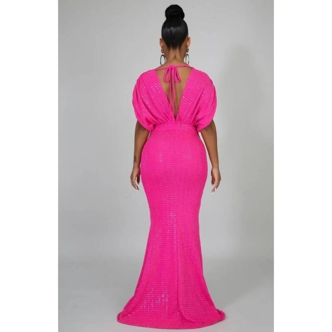 Diva Barbie Pink Gown