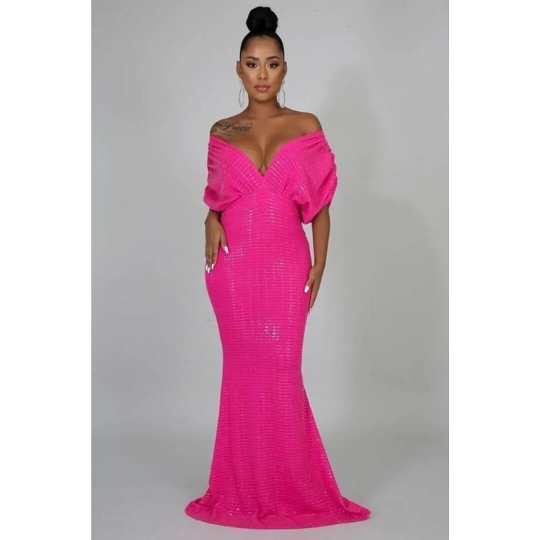 Diva Barbie Pink Gown