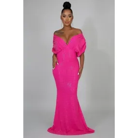 Diva Barbie Pink Gown