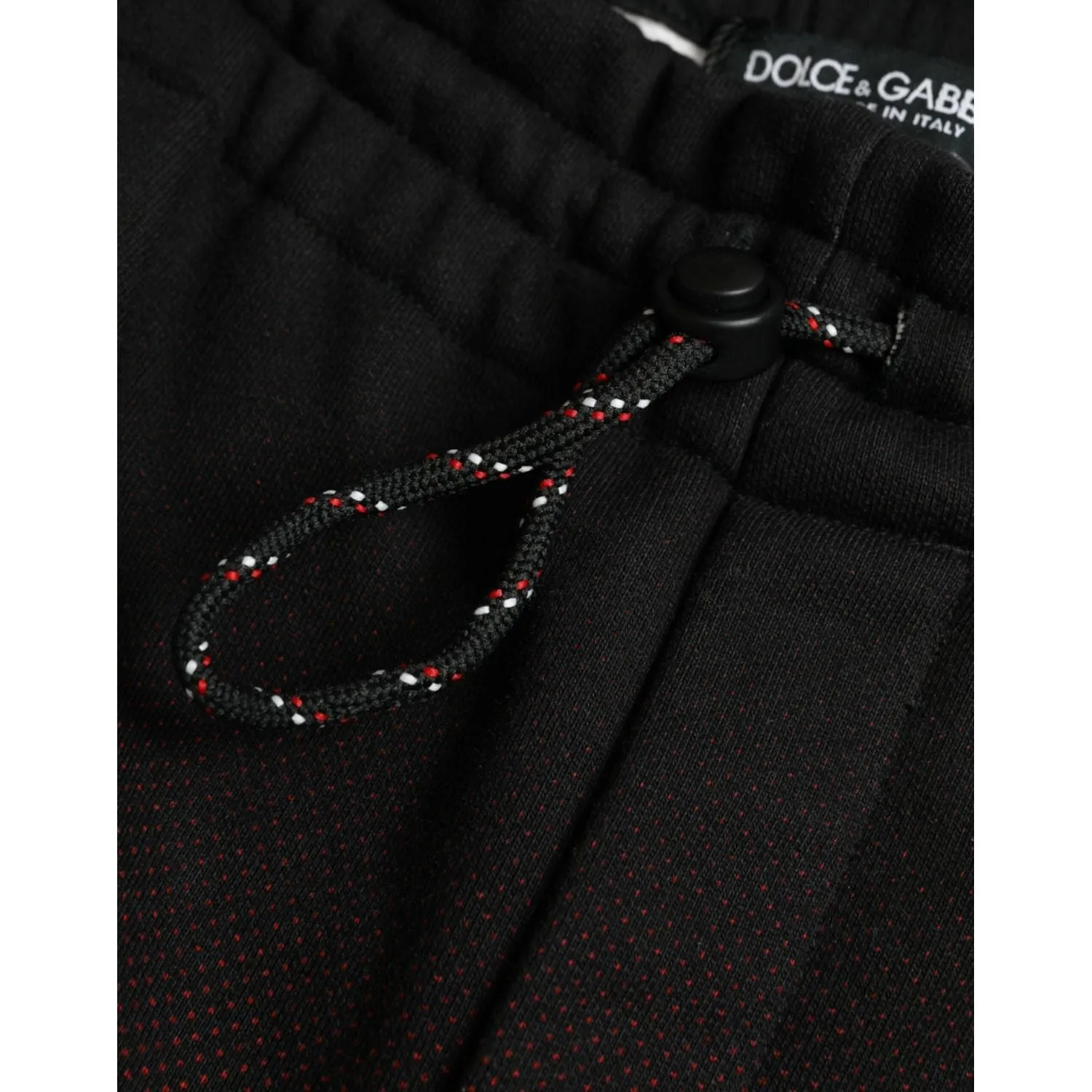 Dolce & Gabbana Red Leopard Print Cotton Bermuda Shorts