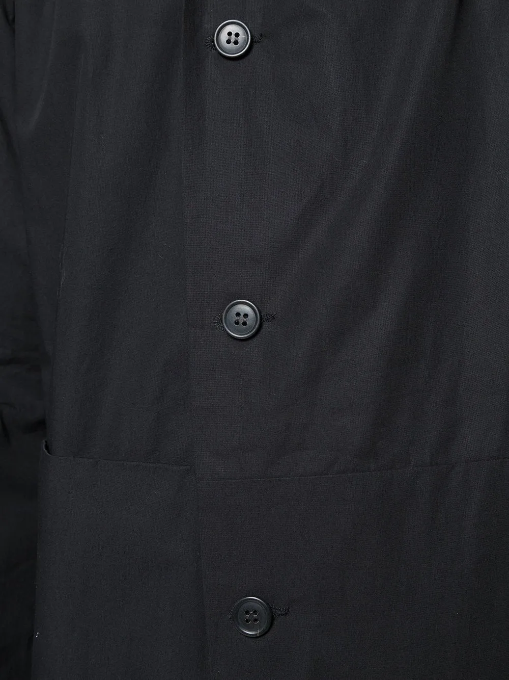 Ebony Woven Cotton Jacket Emblem