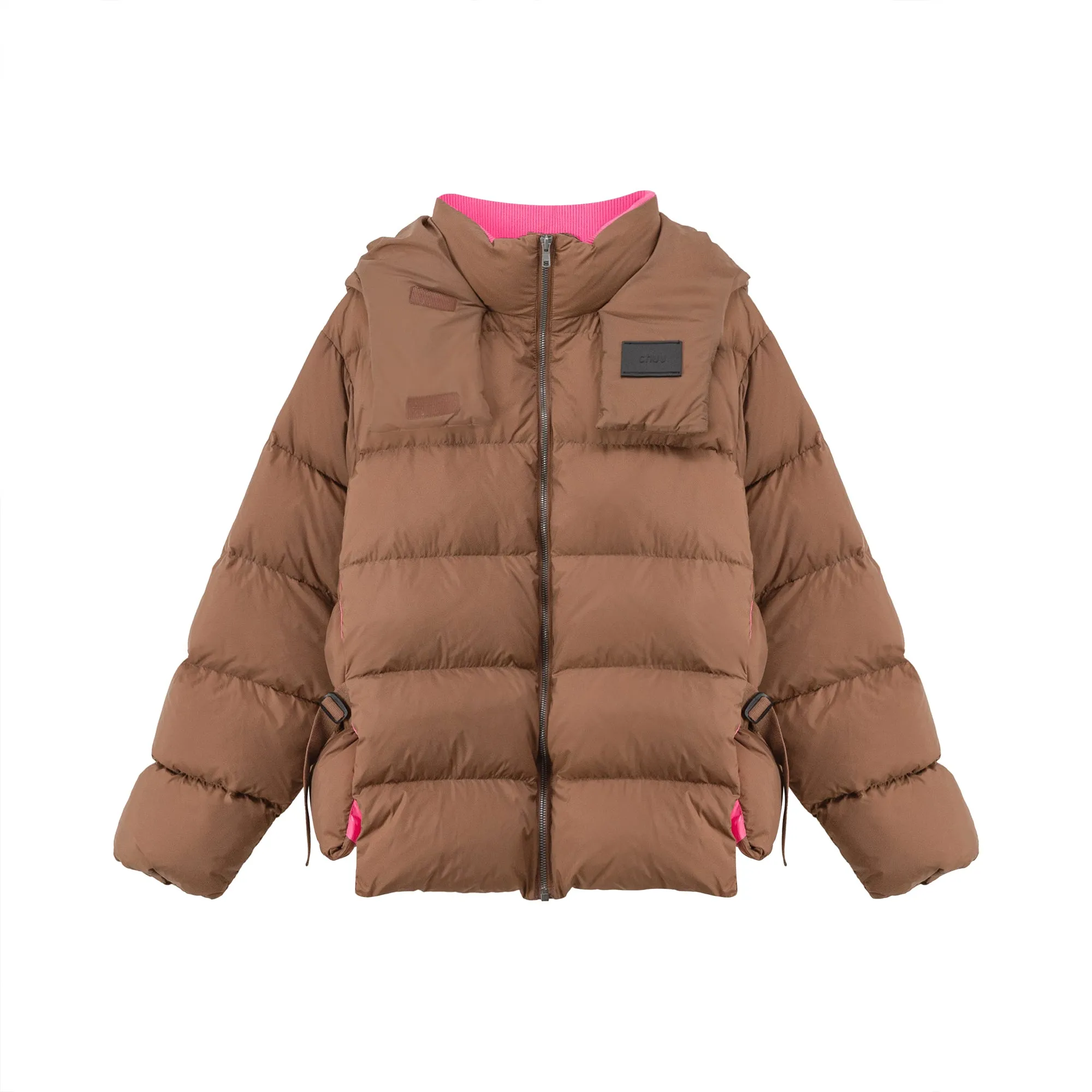 Fast Forward Oversized Hooded Padded Jacket