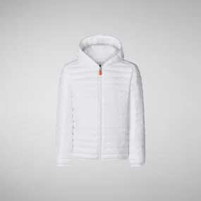 Girls' jacket Ana in white