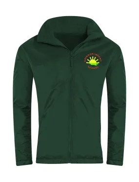 Grindon Infant School Green Showerproof Jacket