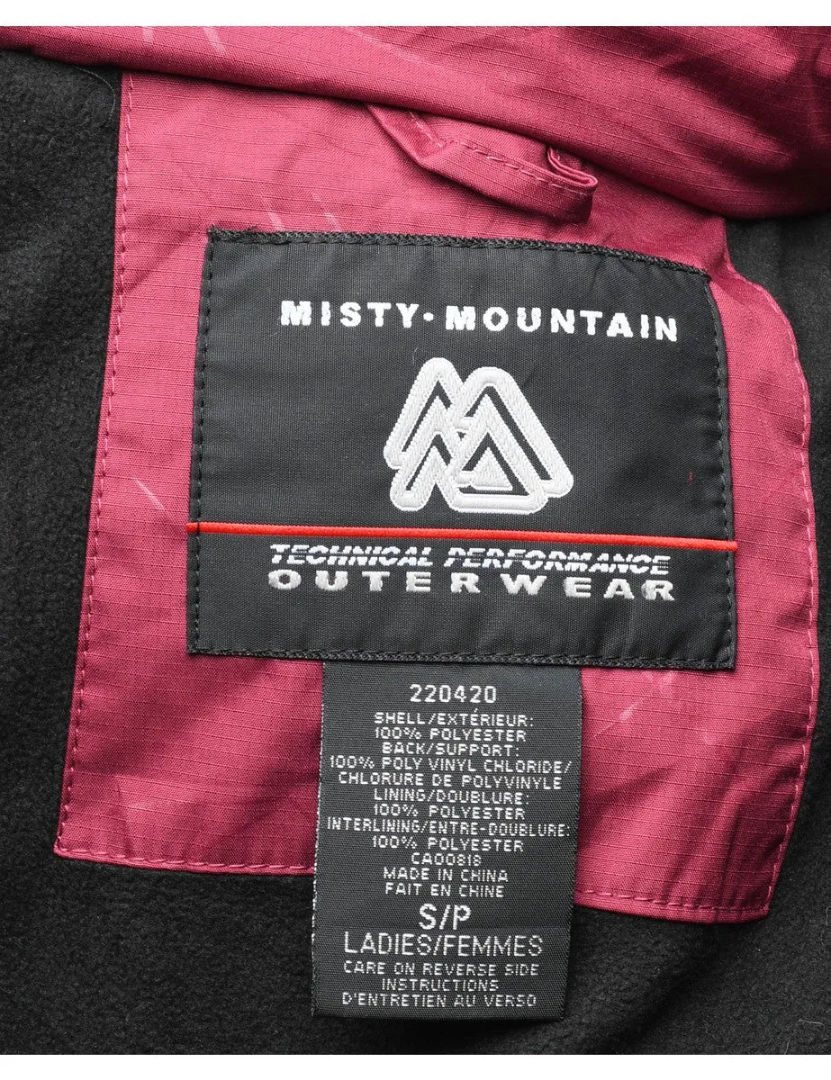 Hooded Magenta Mountaineering Jacket - S