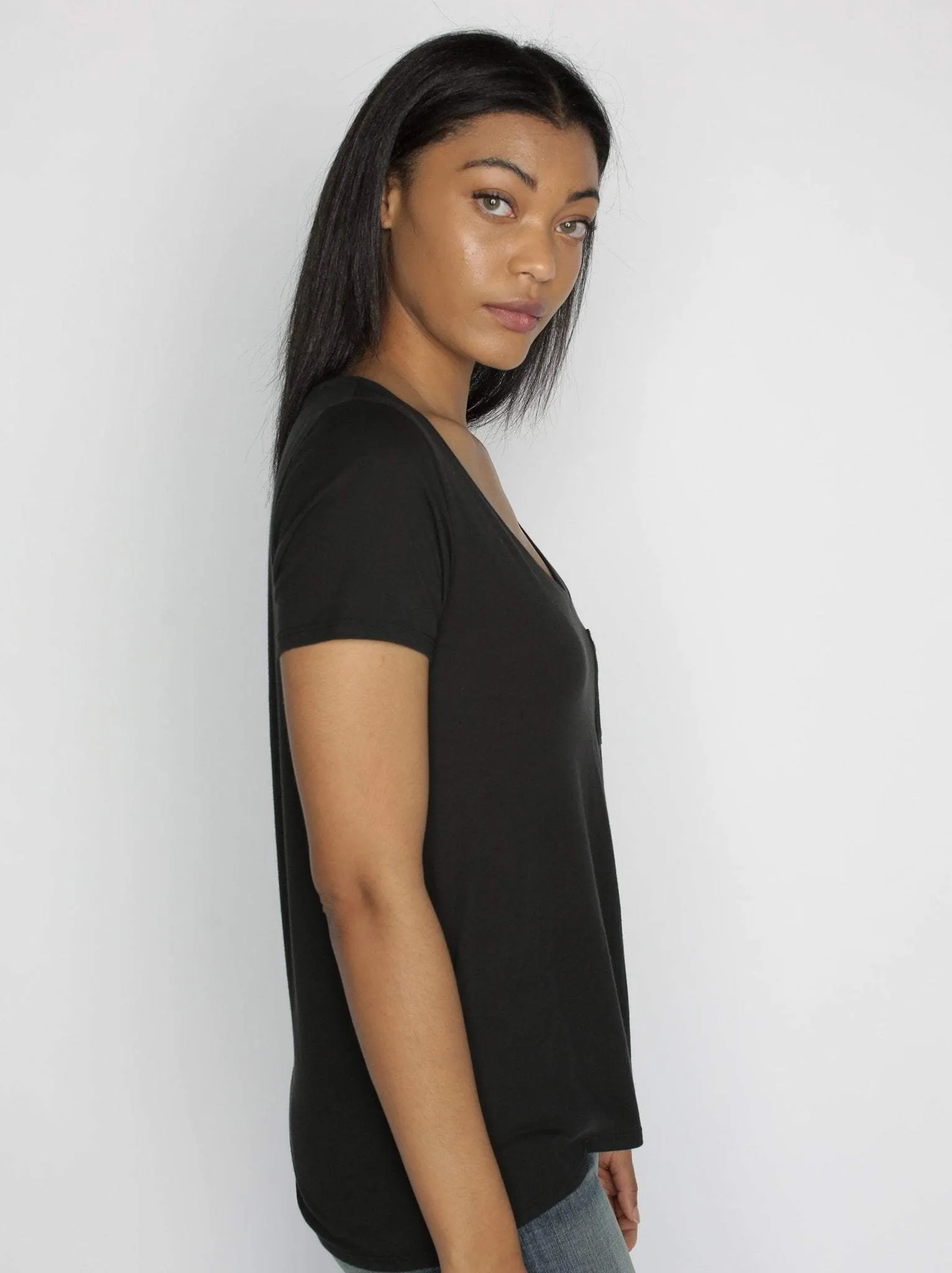 Karina V-Neck Tee