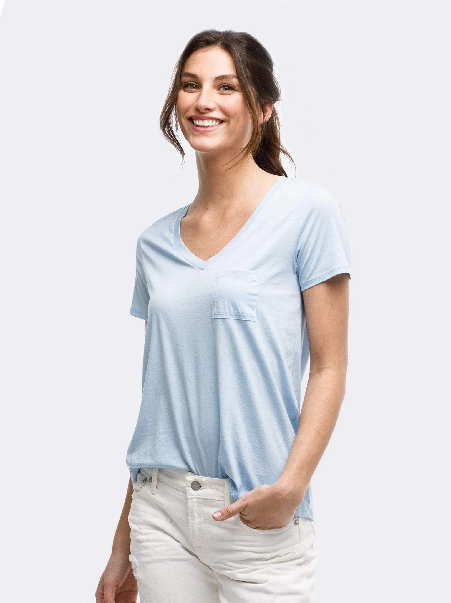 Karina V-Neck Tee