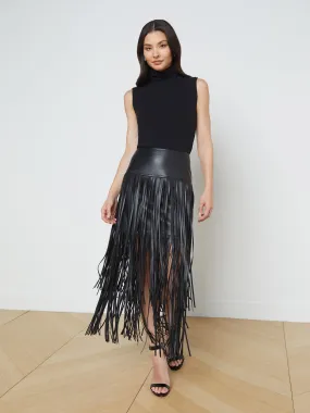 Karolina Fringe Skirt