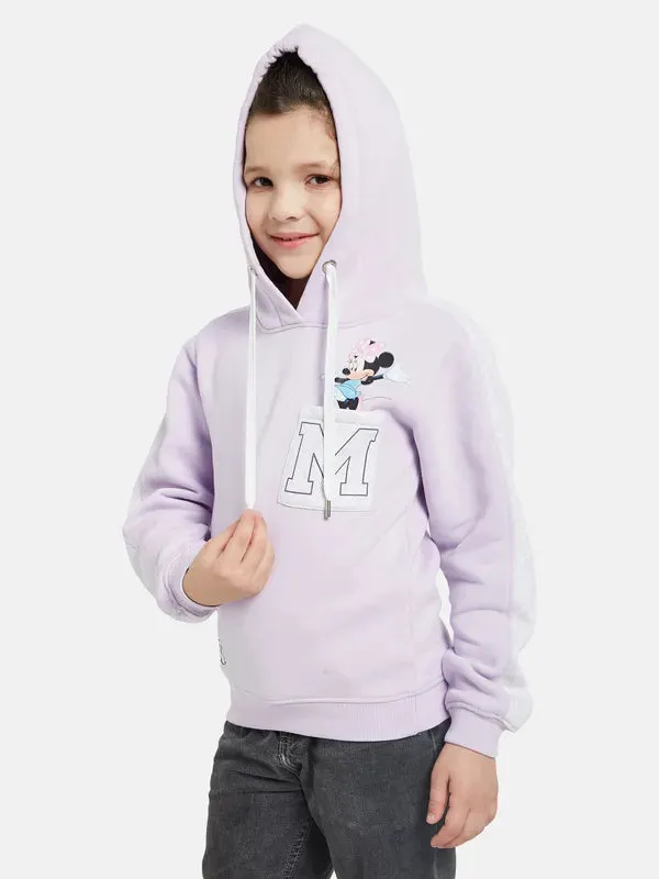 Mettle Girls Purple Hooded Sweatshirt