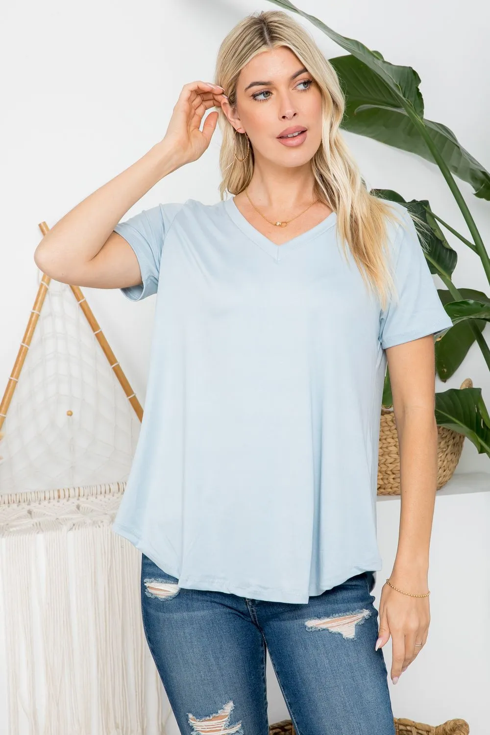 Perfect V Neck Tees Continued