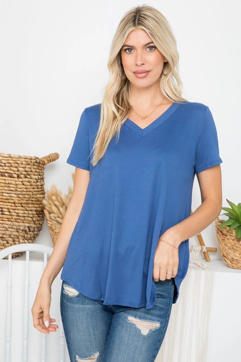 Perfect V Neck Tees Continued