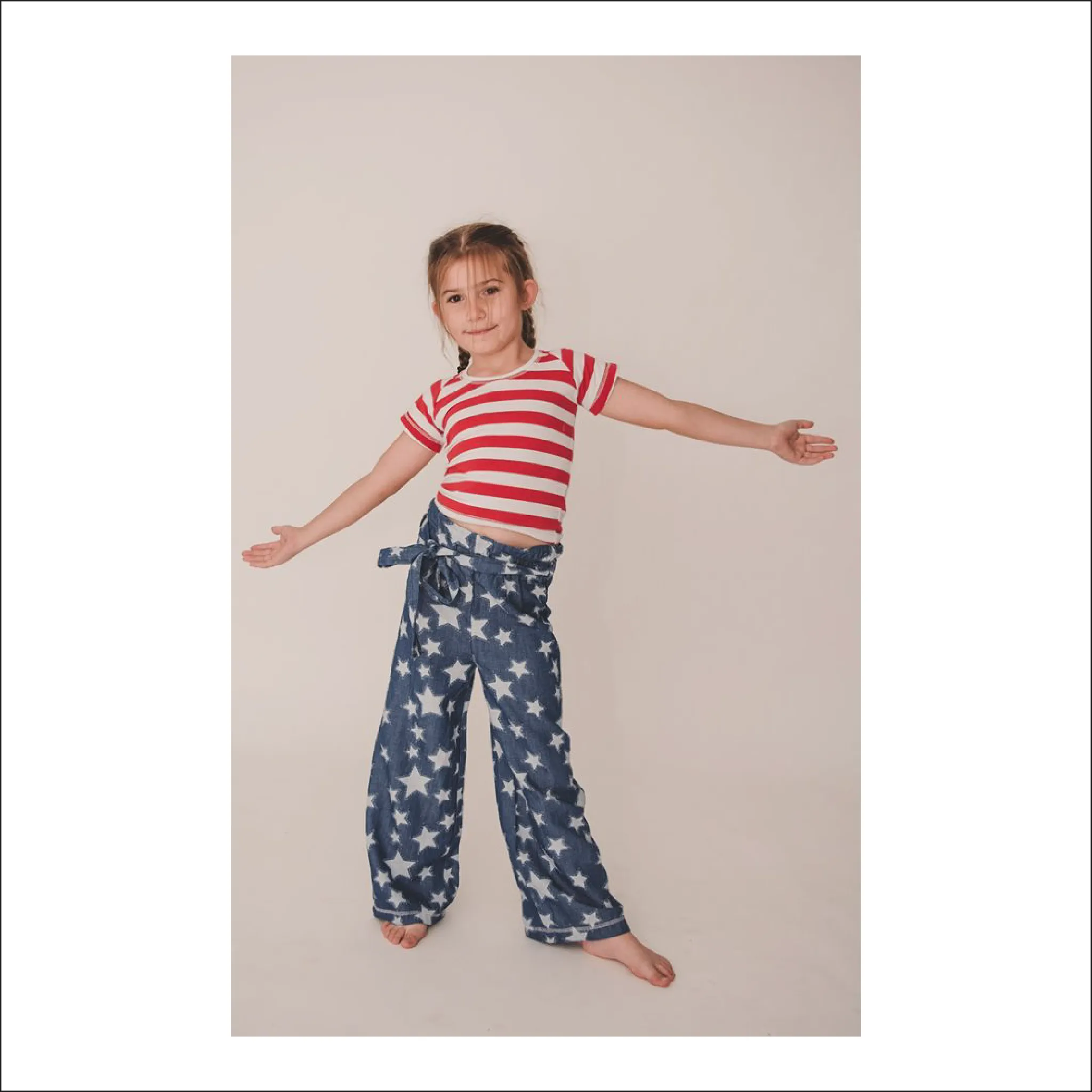 Port Orchard Paperbag Pants, Capris, Shorts | Child Sizes 12M-14 | Beginner Level Sewing Pattern