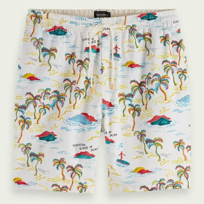 Printed Bermuda Short (Cream) - S1715955739