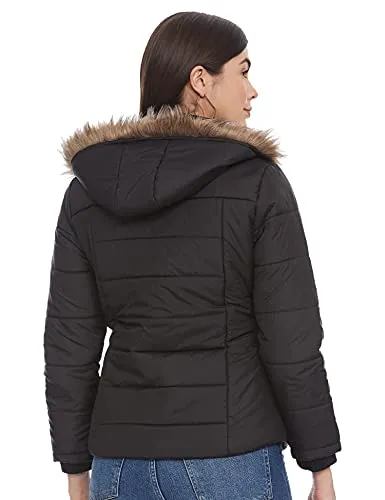 Qube by Fort Collins Women's Cape Jacket (39207_Black_M)