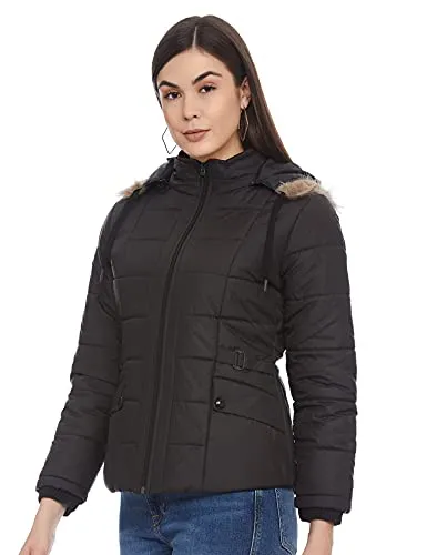 Qube by Fort Collins Women's Cape Jacket (39207_Black_XXL)