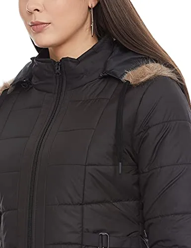 Qube by Fort Collins Women's Cape Jacket (39207_Black_XXL)