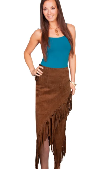 Scully Long Fringe Maxi Shirt