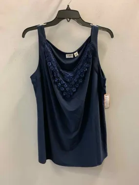 Size 18/20 CATO Navy SLEEVELESS