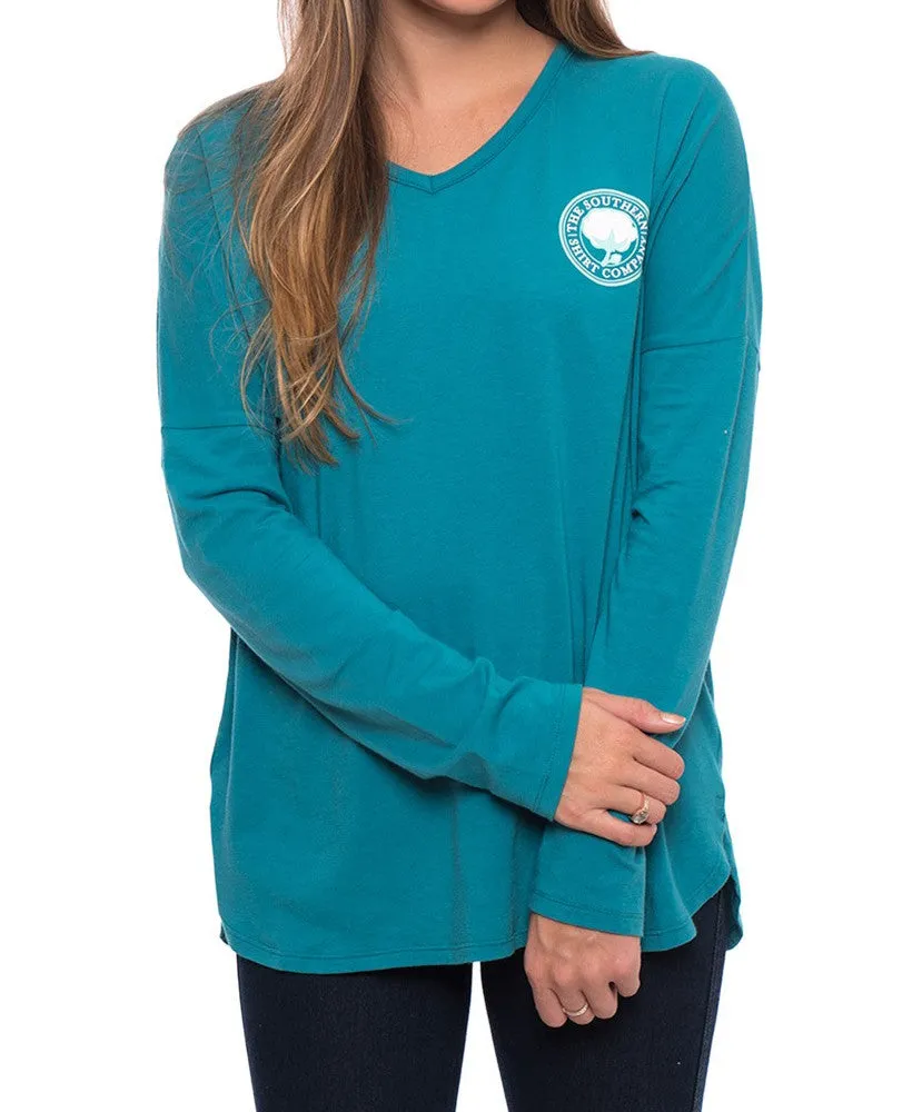 Southern Shirt Co - Triblend V-Neck Long Sleeve Tee