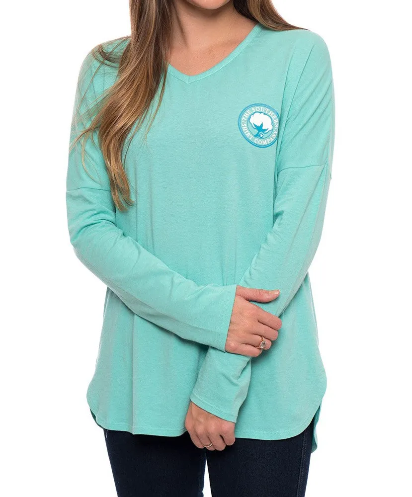 Southern Shirt Co - Triblend V-Neck Long Sleeve Tee