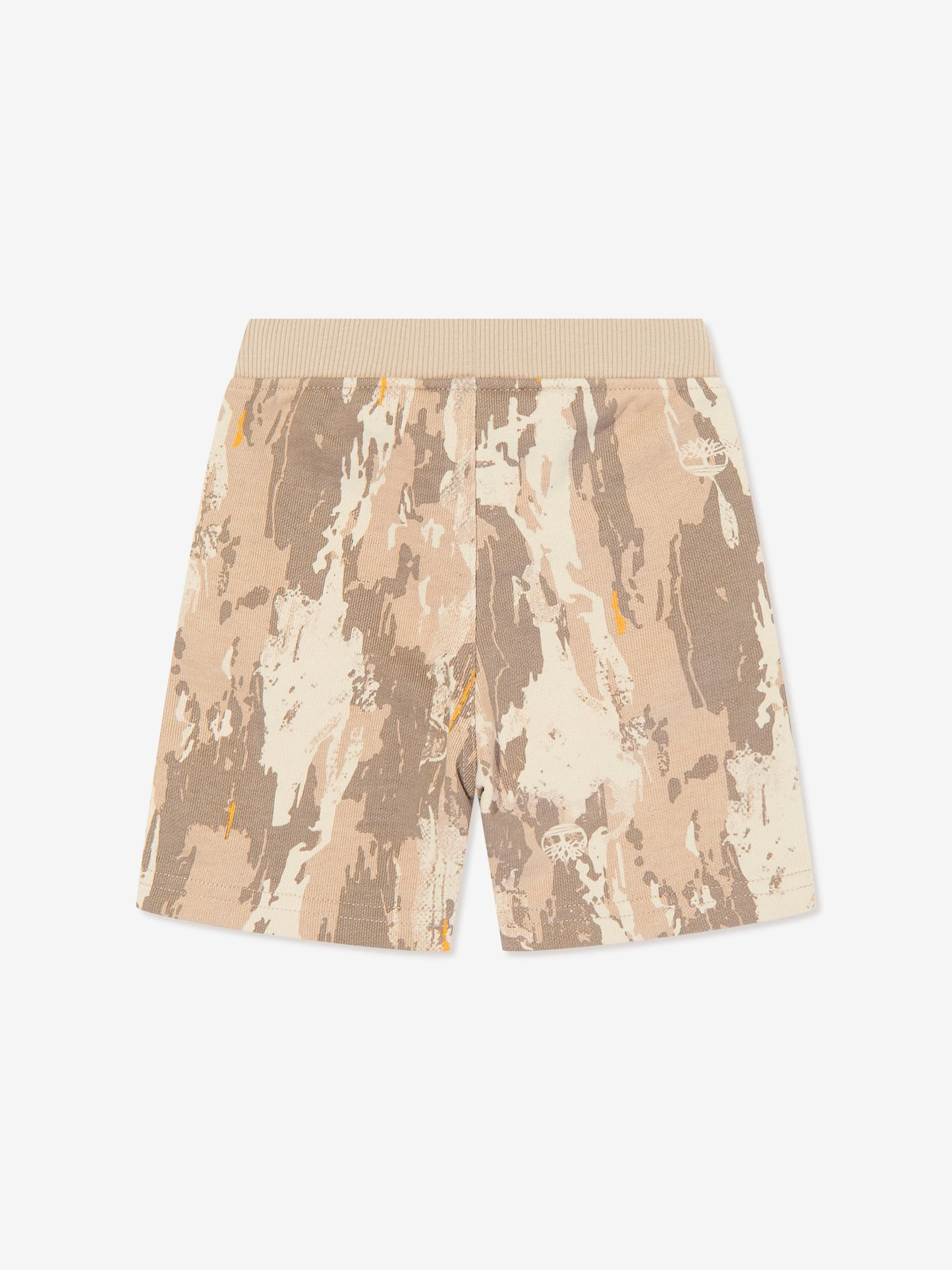 Timberland Baby Boys Patterned Bermuda Shorts in Beige