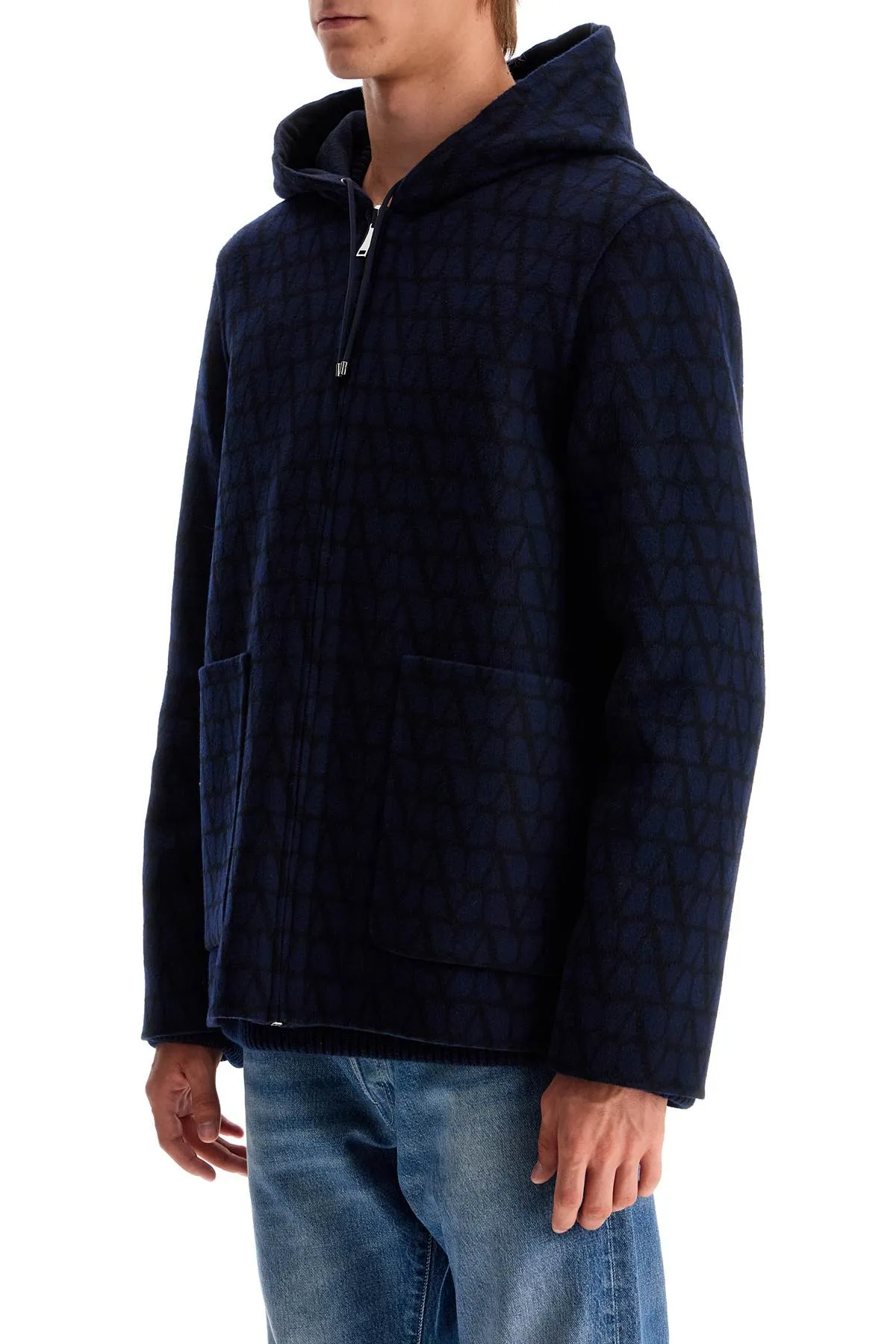 Valentino Garavani Reversible Wool Caban Coat