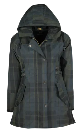 W315 - Women's Wax Tartan Hooded Katrina - DUNDEE