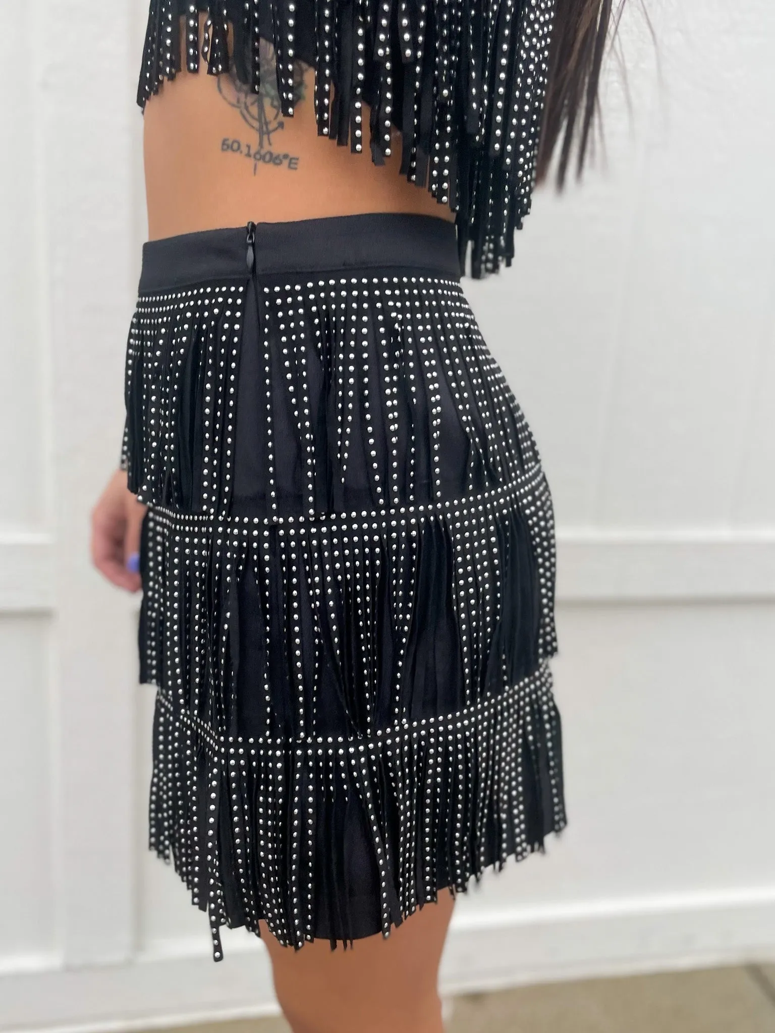 Wild Child Fringe Skirt