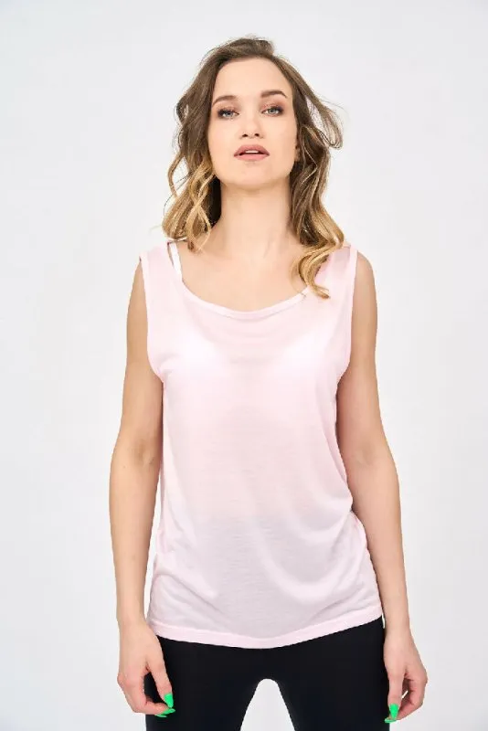 Women's Vests in Light Pink